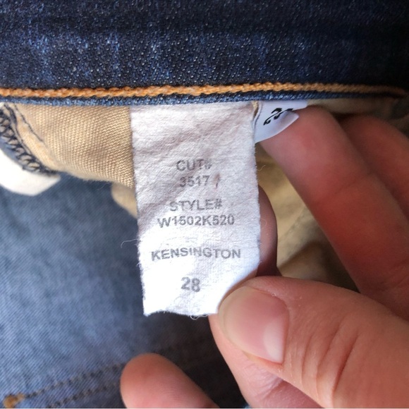Rag & Bone Jeans Womens 28 Kensington Skinny Dark Wash Denim 28x29 - Picture 8 of 11